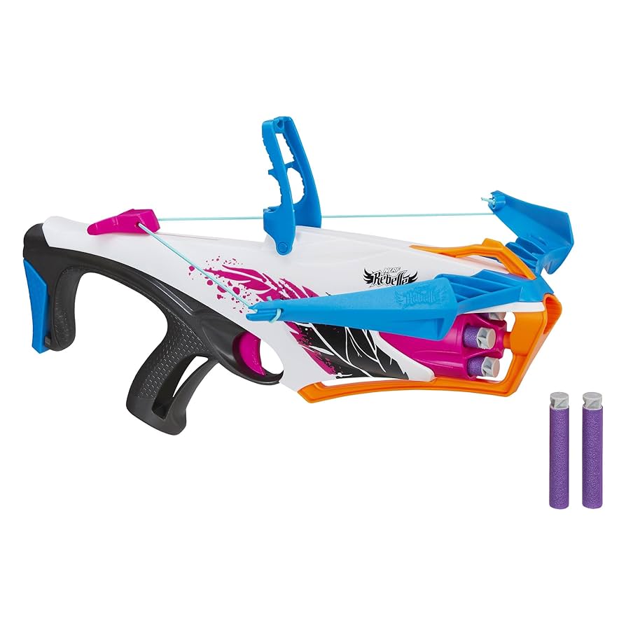 Amazon.com: Nerf Rebelle FocusFire Crossbow : Toys & Games